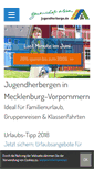 Mobile Screenshot of jugendherbergen-mv.de